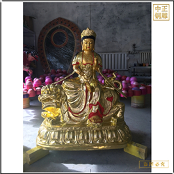 文殊普賢銅像生產廠家