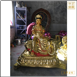 寺廟文殊普賢菩薩佛像廠家
