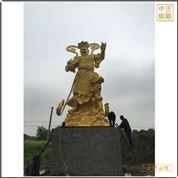 制作四大天王佛像廠