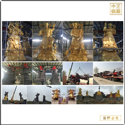 鑄銅四大天王佛像鑄造廠