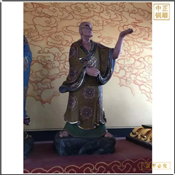 寺廟十八羅漢佛像制作廠家