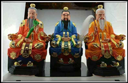 三清銅像擺件|三清銅像擺件批發
